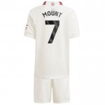 Günstige Fußballtrikots Manchester United Mount 7 Kinder 3rd trikot 2023-24 Kurzarm